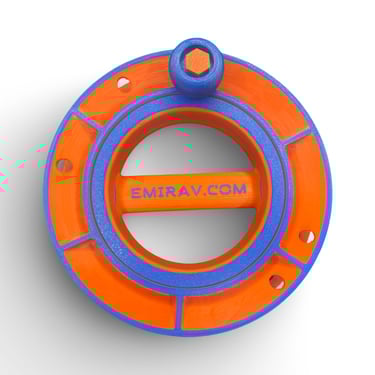 17cm X 4.5Cm Küçük Boy Çıkrık Kasnak - Makaralı Kasnak - Çıkrık Kasnak 1004