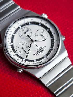 1982 Seiko 7A28-7010 “Speedmaster” Quartz Chronograph | Vintage