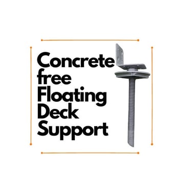 Dowd Floating Deck Support