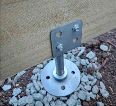 Dowd Floating Deck Support