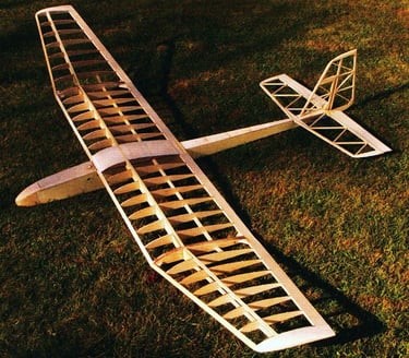 RCグライダー AIRTRONICS OLYMPIC 650 Olympic 650 - 2m RC Sailplane Glider by Airtronics - Laser