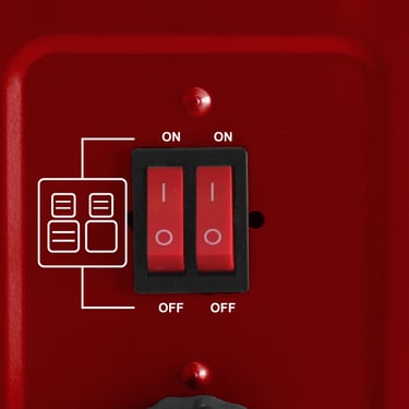 ليكسيكال صوبة كهربائية 2400 واط كوارتز