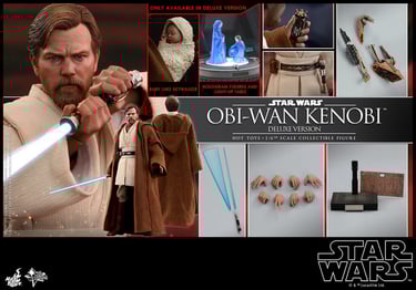 In Stock! Hot Toys MMS478 Obi-Wan Kenobi (Deluxe Version
