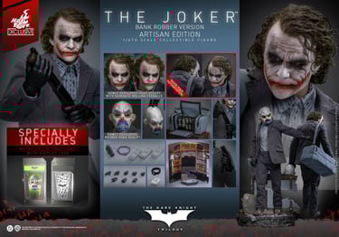 Pre Order! Hot Toys DX51AE Joker Bank Robber Version The