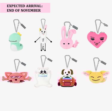 Stray Kids Bag Charm JYP Japan POPUP STORE 2025 | Chief Kpop