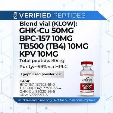 GLOW Blend Peptide Vial
