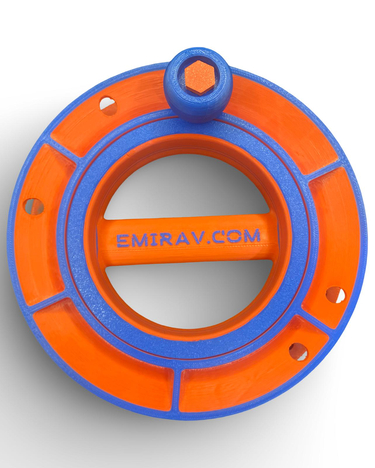 17cm X 4.5Cm Küçük Boy Çıkrık Kasnak - Makaralı Kasnak - Çıkrık Kasnak 1004