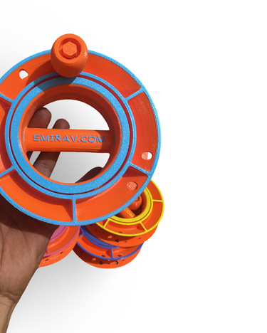 15cm X 4Cm Çıkrık Kasnak - Makaralı Kasnak - Çıkrık Kasnak 1005