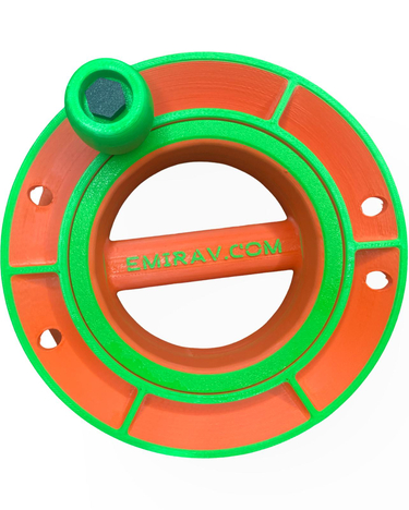 19cm X 5cm Orta Boy Çıkrık Kasnak - Makaralı Kasnak - Çıkrık Kasnak 1003