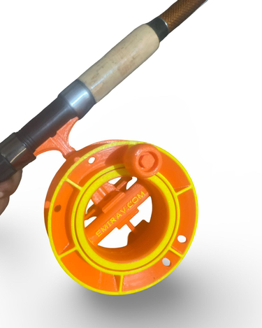 Set = Makaralı Kasnak (15cmX4cm) İçin Kamışa Takma Aparatı + Makaralı Kasnak 15X4cm 