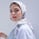 woman in white hijab smiling