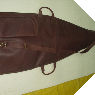 GUN COVER LEATHER OPEN