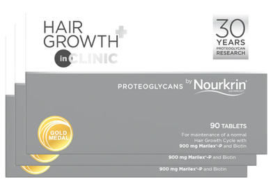 Image 15: Hair Growth+ inCLINIC Bundle of 3 | Hair Growth Supplement