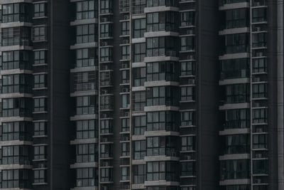 black and white concrete building