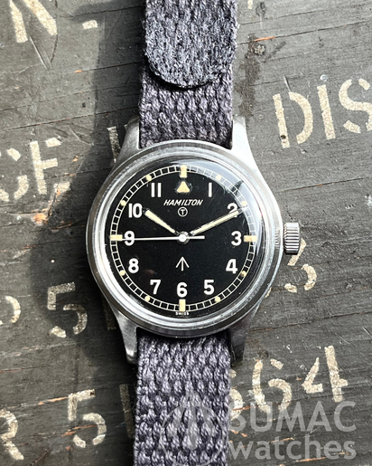 Vintage Hamilton Benrus military watches for sale also CWC seiko Dirty Dozen