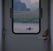 white and brown train door