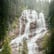 water falls in the forest