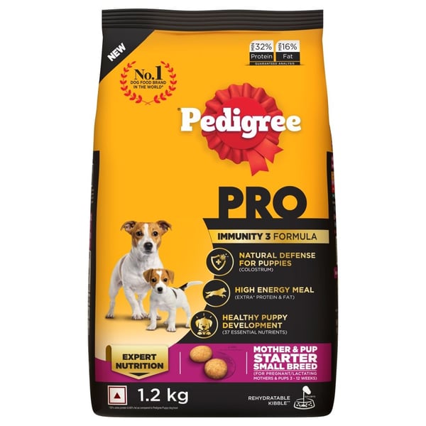 Pedigree Pro Professional Range Mother Pup Starter Small Breed Dog Dry Food Zoophilist.in