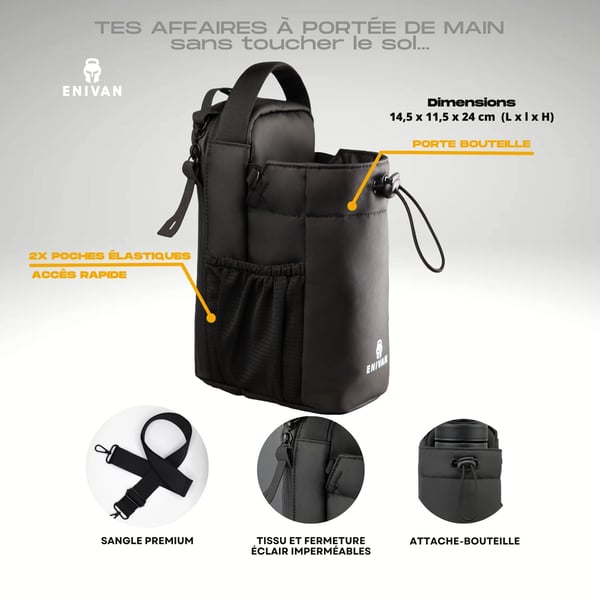 Sac de sport magnétique Enivan®