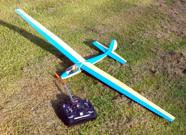 'Elmira' 116 inch RC Model Glider - Laser Cut Balsa Rib Sets | Sky High RC