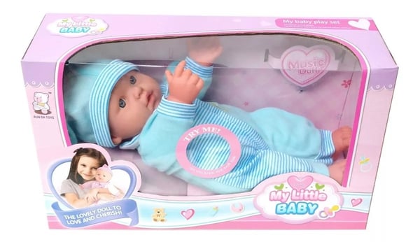 Muñeca Bebe Sonidos Llorón Habla Ríe Balbucea