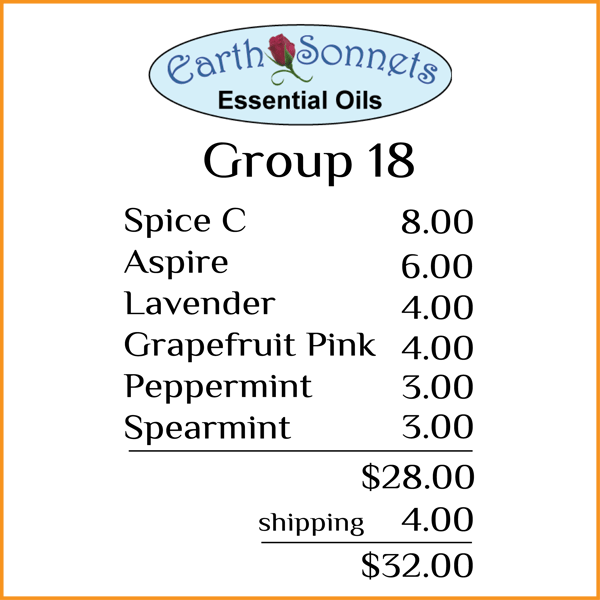 Group 18 - closeout oils