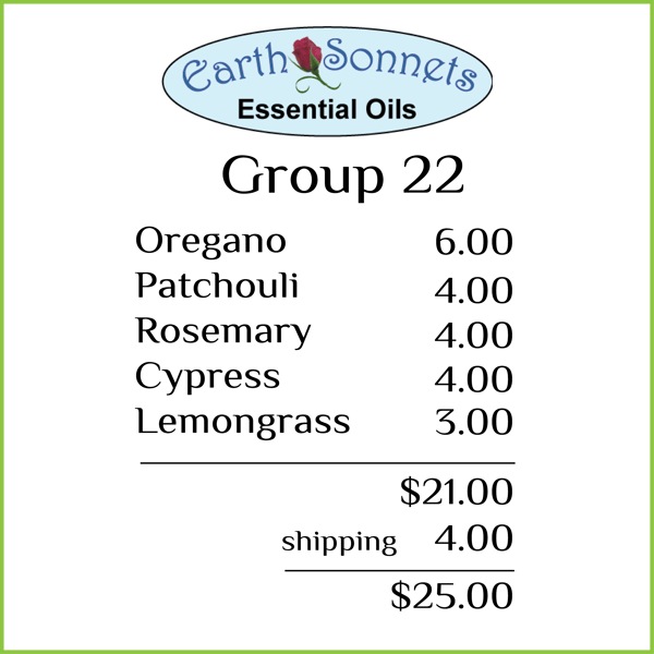 Group 22 - closeout oils