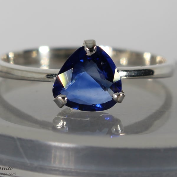 Pure sapphire deals ring