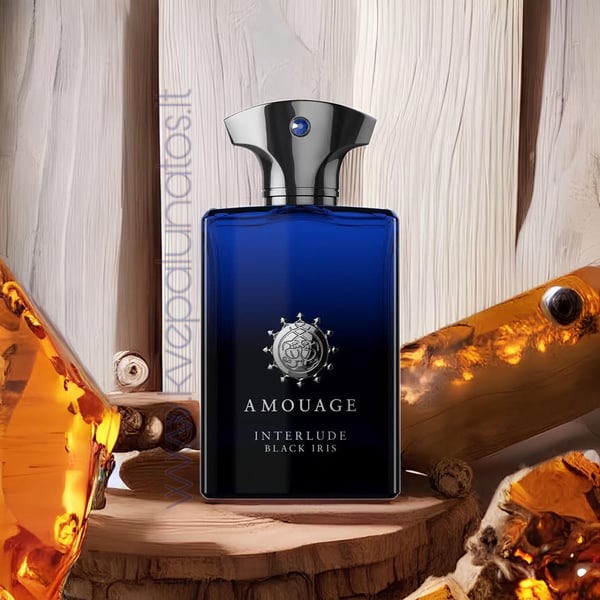 Amouage Interlude Black Iris Man EDP Kvepal dalybos