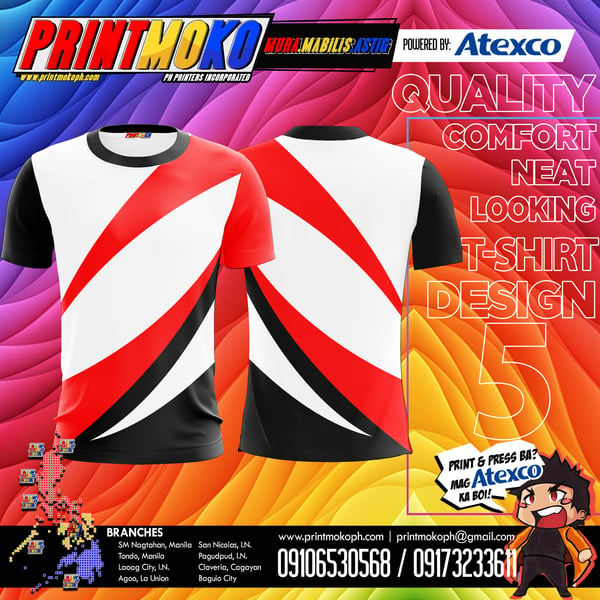 V-Neck T-Shirt for Women - Sublimation Printing - T Shirt Printing Manila