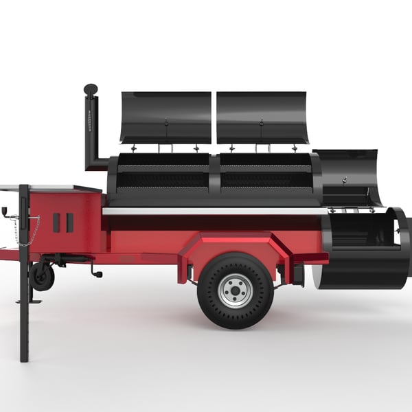 Bbq trailer on sale designs