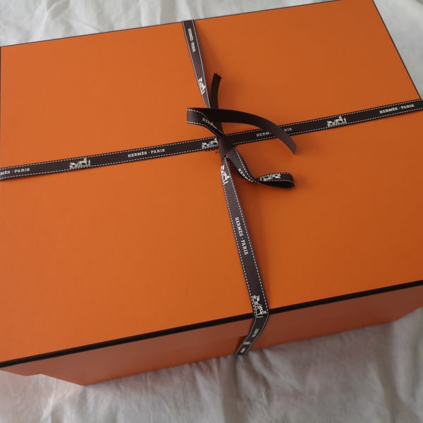 Box Hermes Birkin Orange Bag Hermes Paris Evelyne