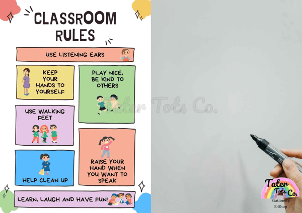 Editable Classroom Rules