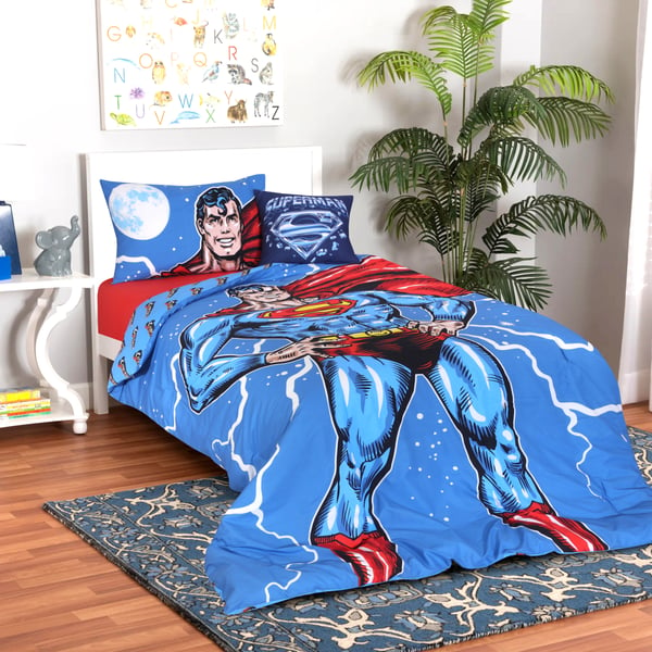 Superman full hotsell size bedding set