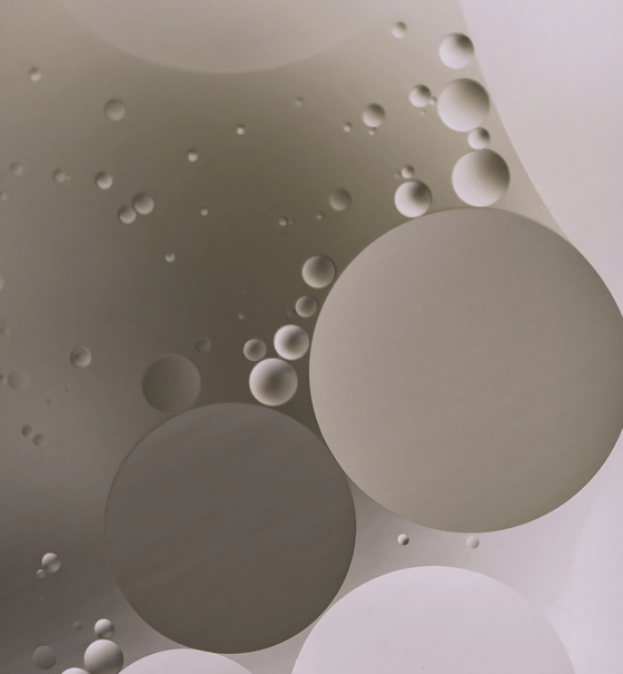 Microscope bubbles