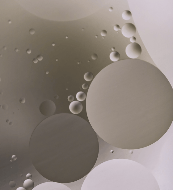 Microscope bubbles