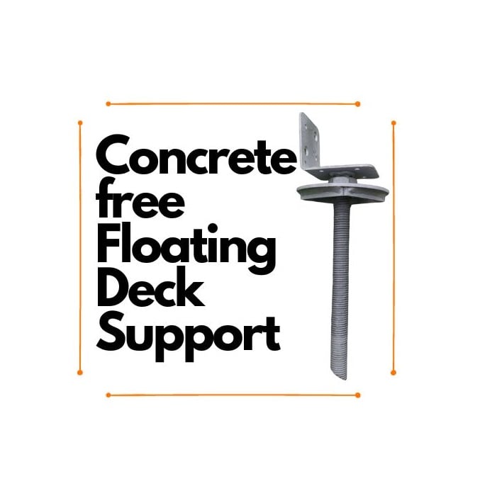 Dowd Floating Deck Support