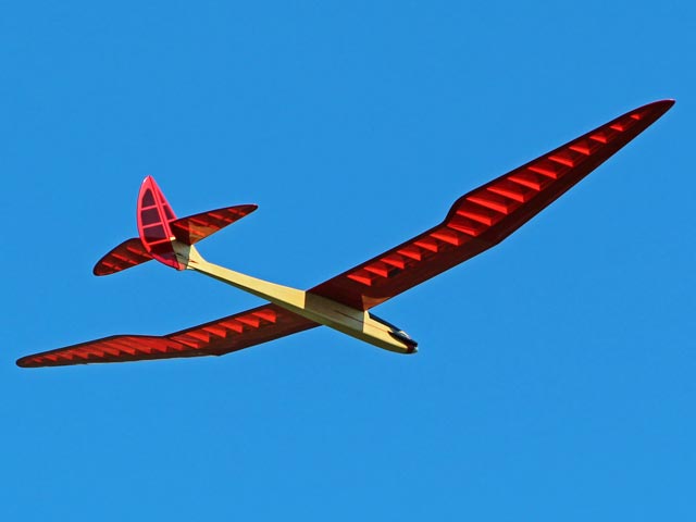Bird of Time' - Classic 3m RC Model Glider - Laser-cut Balsa/ply
