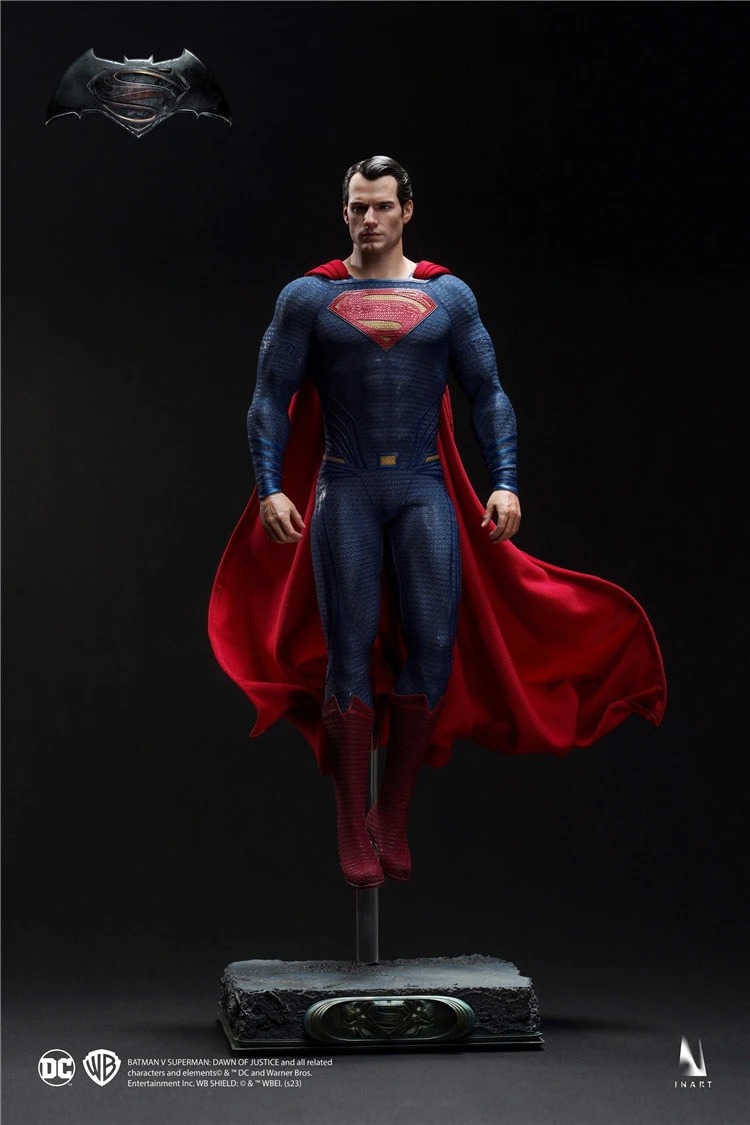 スーパーマン Henry Cavill (1/9 Scale) New In Stock! INART Ag007 1/6 Dawn of Justice Superman Henry
