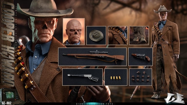 In stock! Giant exhibition toys GE-002 Shi Gui Wasteland Ghoul