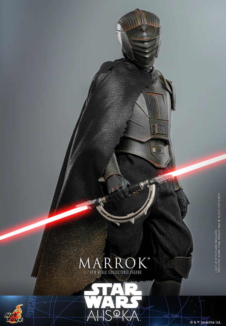 In Stock! Hot Toys TMS117 Star Wars Ahsoka Marrok 1/6 Scale