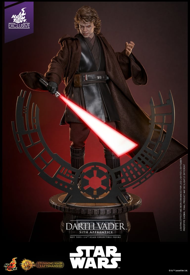 特撮 Hottoys Artisan Darth Vader / Anakin In stock! Hot Toys DX47AE Star Wars 1/6 Anakin Skywalker