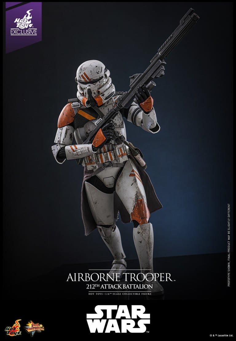 Hot Toys - ホットトイズ 1/6 スター・ウォーズ エアボーン・トルーパー MMS794 In Stock! Hot Toys Airborne Trooper (212th Attack Battalion