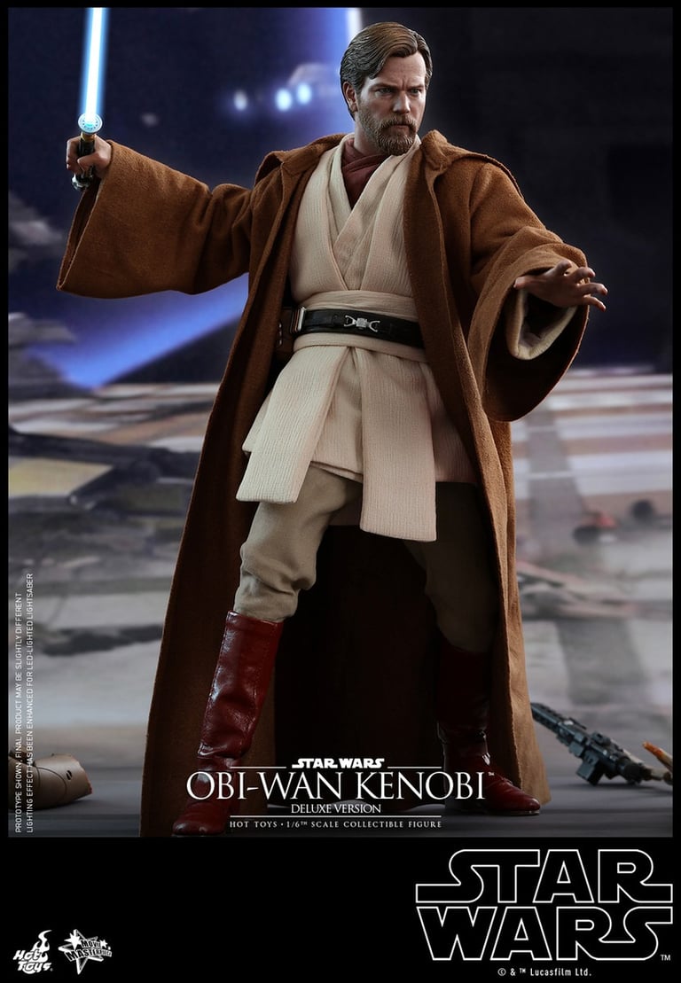In Stock! Hot Toys MMS478 Obi-Wan Kenobi (Deluxe Version