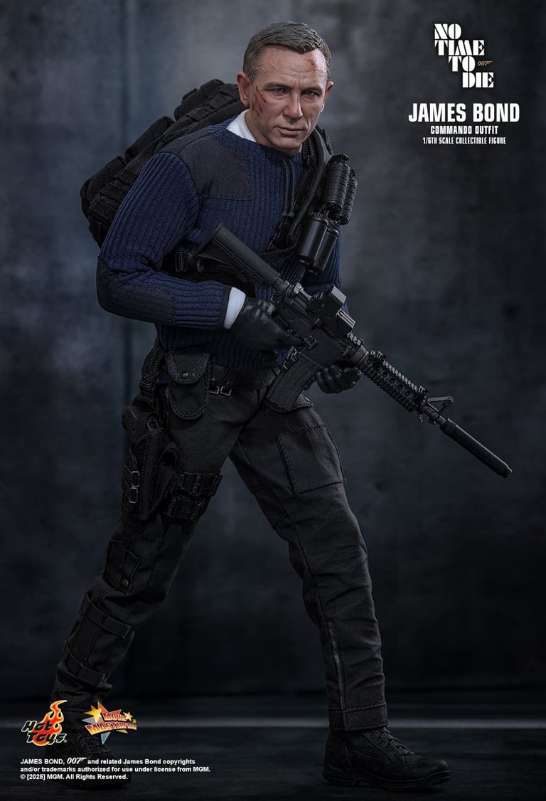 ホットトイズMMS804 ノー・タイム・トゥ・ダイ ジェームズ・ボンド 1/6 ホットトイズMMS804 ノー・タイム・トゥ・ダイ ジェームズ・ボンド 1/6