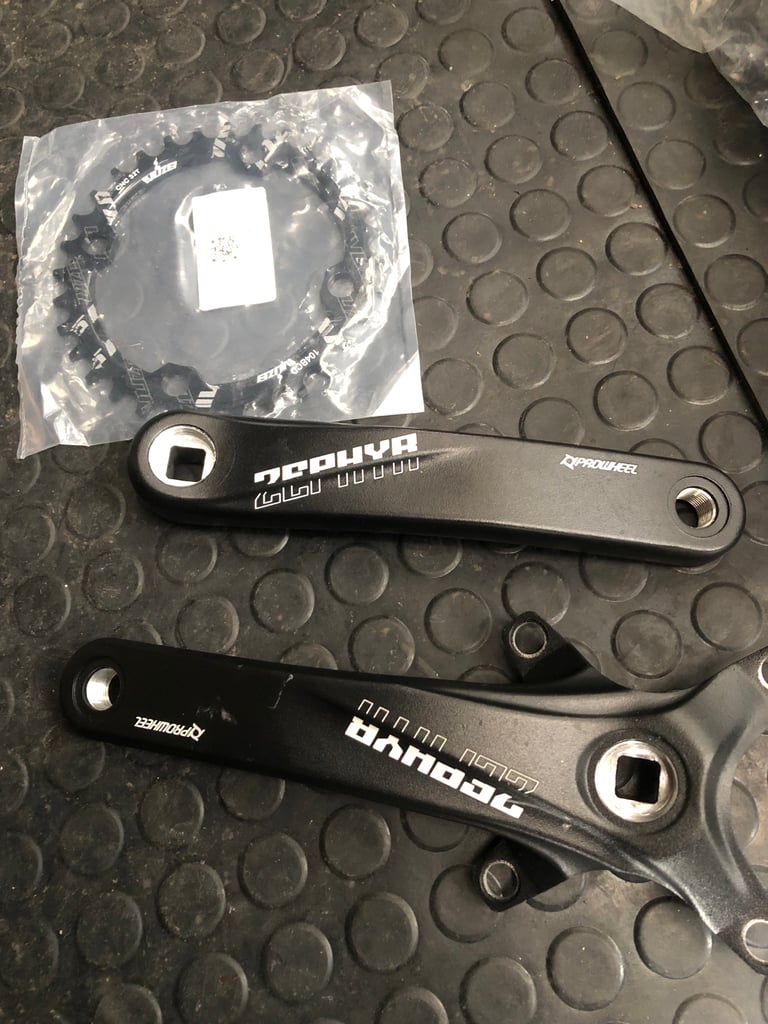 Bielas monoplato Prowheel corona 32 o 36 T