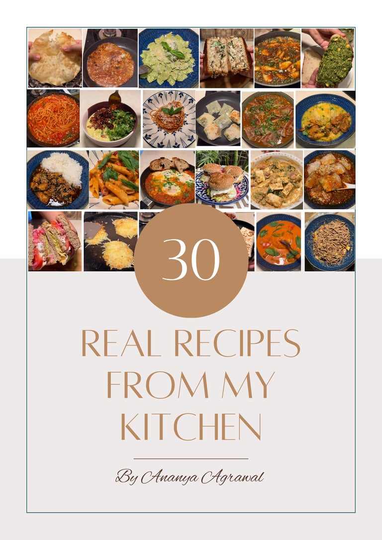 30 Real Recipes From My Kitchen (E-Book)