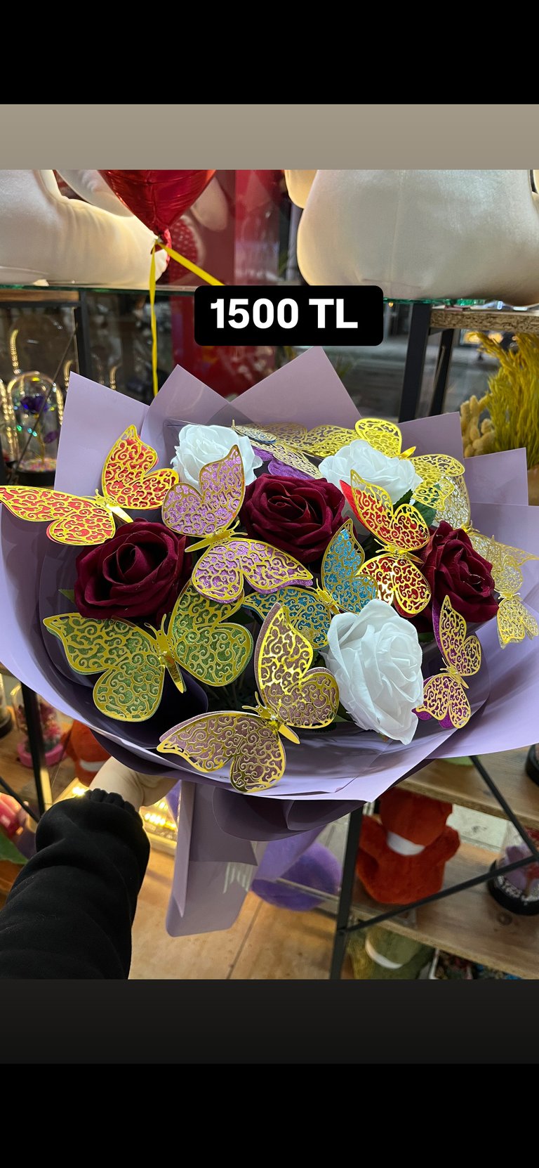 Dekoratif Çiçek Buketi