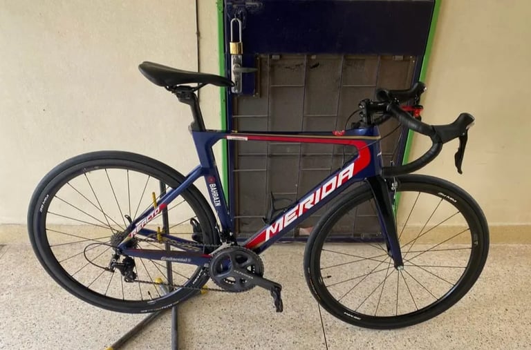 Road Bike Merida Scultura Team Bahrain Merida Scultura 4000 Road