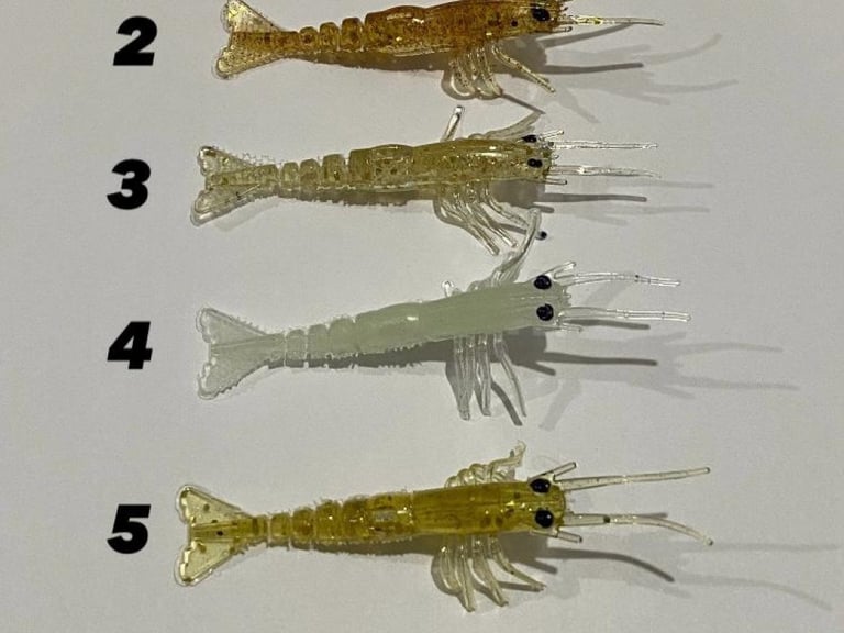 Bezli Silikon Karides 7.5 cm